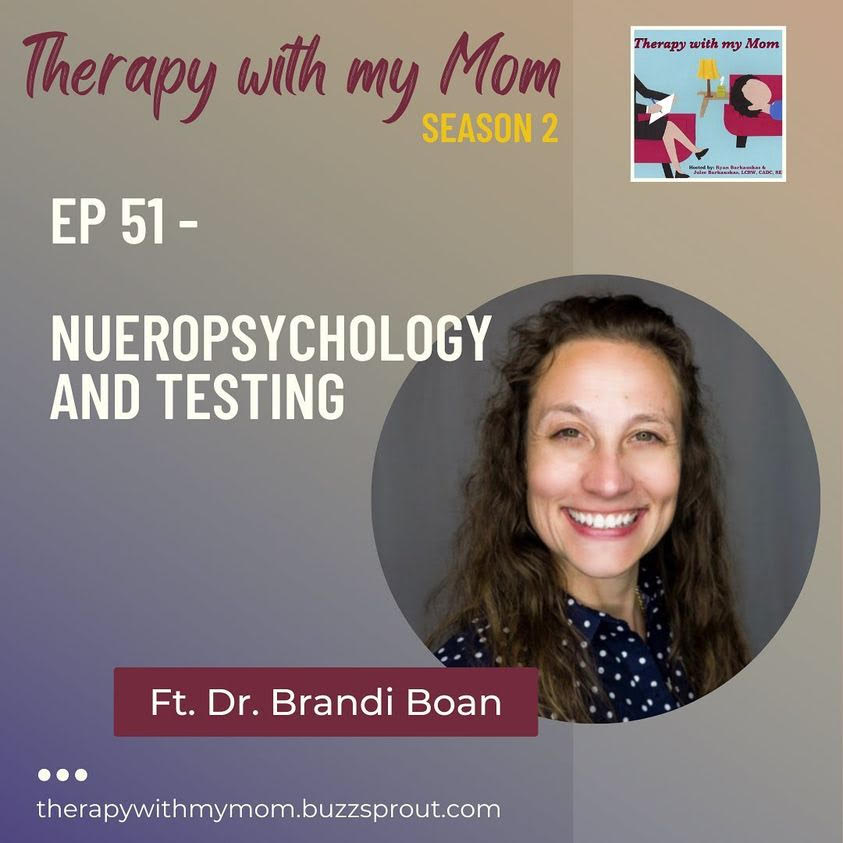 Facebook post featuring Dr Brandi Boan discussing neuropsychology and testing